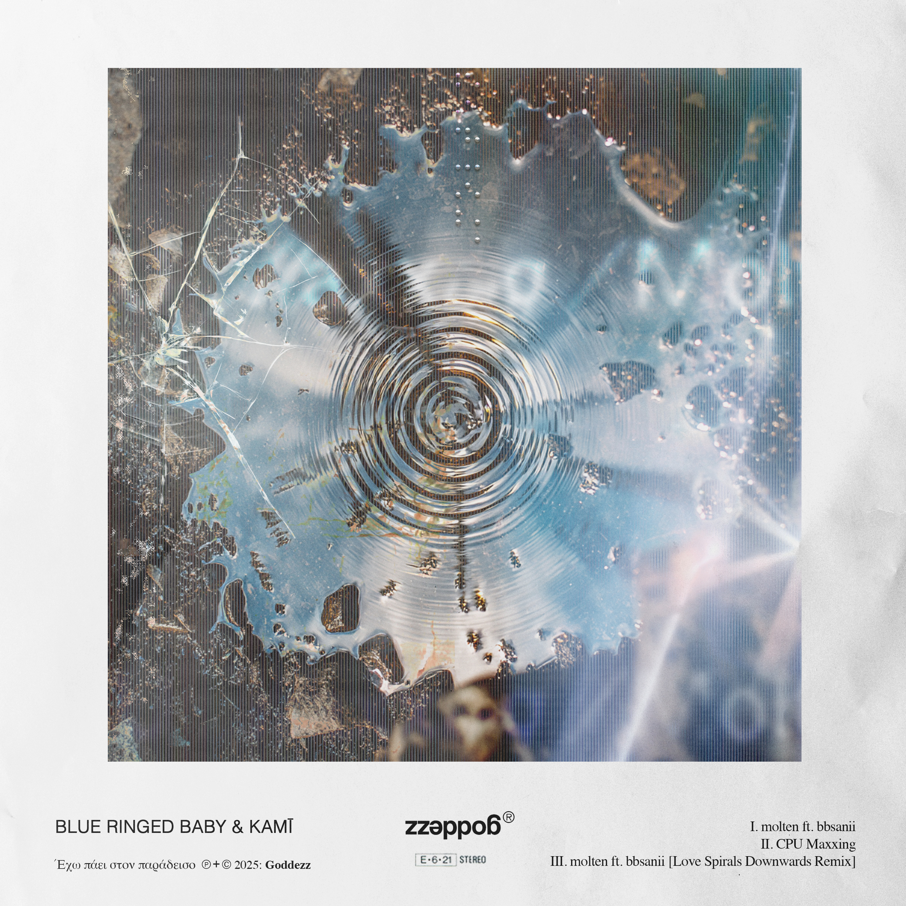Molten, CPU Maxxing, Love Spirals Downwards remix artwork
